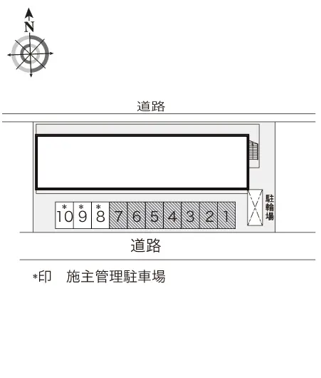 ★手数料０円★東大阪市若江東町　月極駐車場（LP）